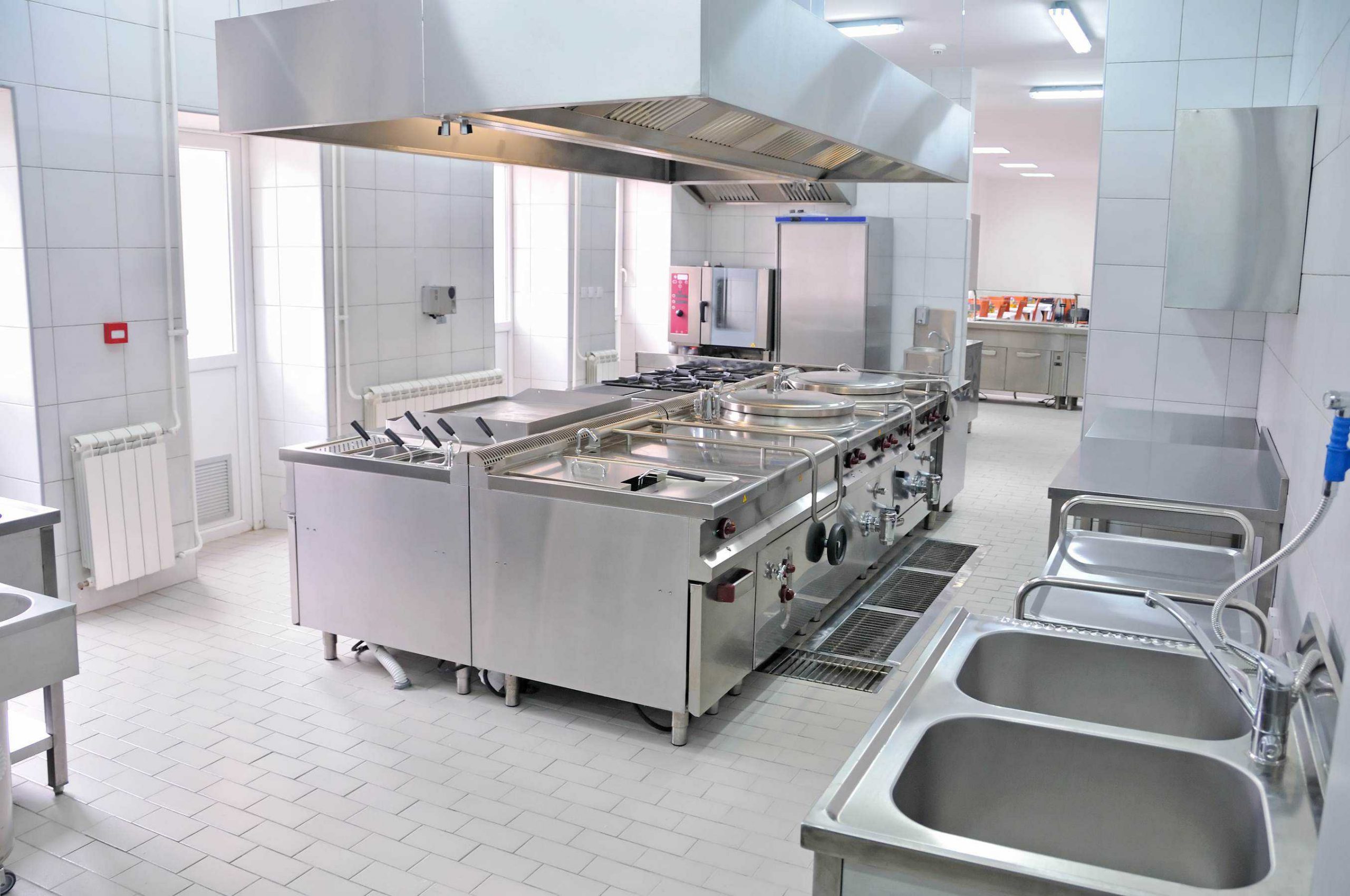 Nueva cocina para los servicios de remodelación de la construcción de restaurantes en Virginia