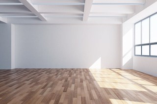 commercial property refurbishment of hardwood flooring