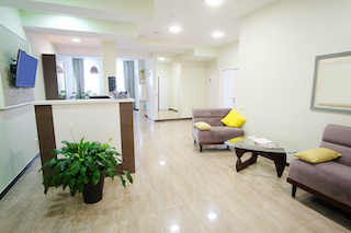 MEP office renovation contractor provides new floor coverings, painting, and lighting in modern office building